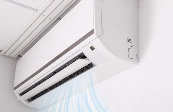 Airco voor het koelen en verwarmen van een woning